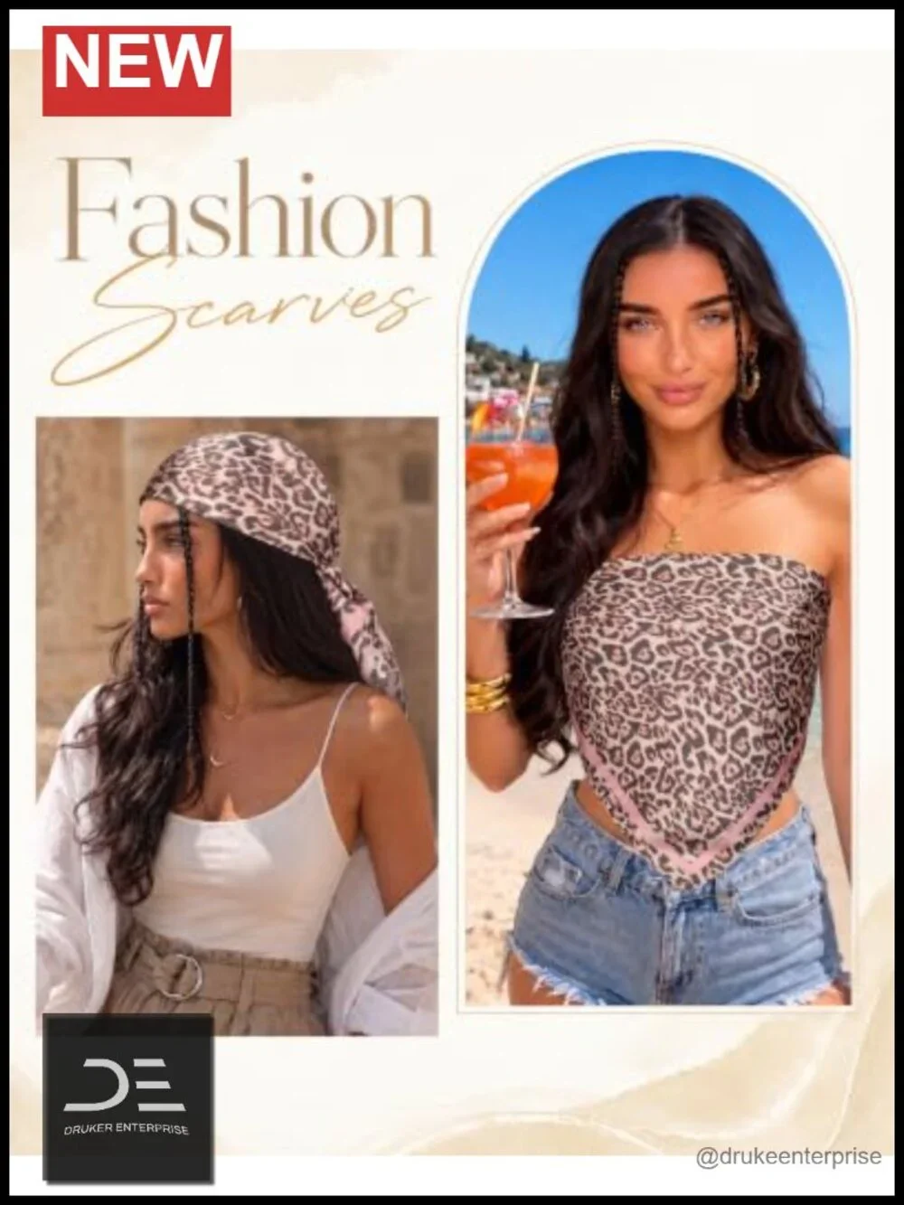 Satin Hair Scarf for Women Square Head Scarf Neck Kerchief Bandana